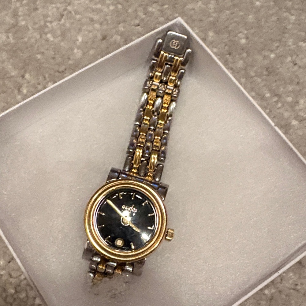 Gucci Two-Tone Gold and Silver Watch